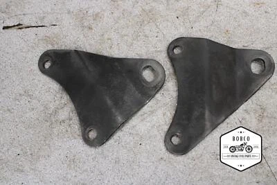 Honda CB450 1974 silenciador tubo de escape soportes soportes W1-0387.RG Foto 1 de 4