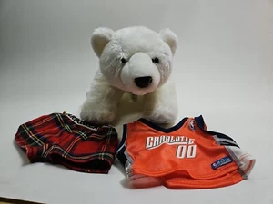 2004 Build-A-Bear WWF Polar Pear con Joe Boxer / Charlotte Bobcats maglia NBA! - Foto 1 di 23
