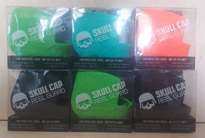 LOT OF 6 SKULL CAP REEL GUARDS #SC-C2-O, SC-C2-TX, SC-C2-L & SC-C2-BLK - Picture 1 of 13
