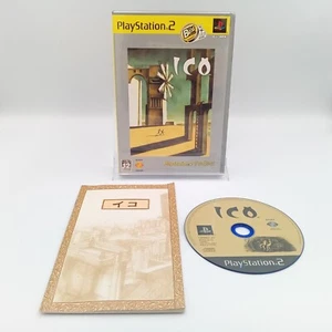 Ico The Best PS2 PlayStation 2 Authentic Japanese CIB Near Mint Complete - Picture 1 of 8