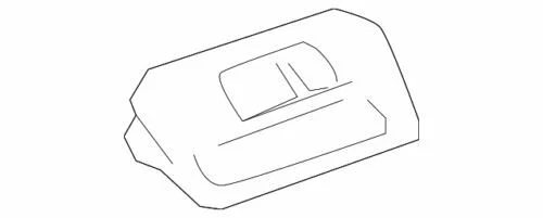 Manija de puerta lateral derecha genuina GM 2007-2014 Cadillac Escalade EXT ESV 22855646 Foto 1 de 3