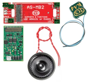 NEW  Train Control TCS 1752 WOW KIT WDK-ATL-4 Atlas DCC Sound Decoder kit - Picture 1 of 2