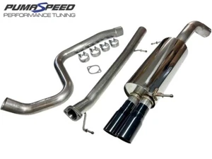 Pumaspeed Vulcan V2 Cat Back Auspuff Fiesta ST180 1.6 EcoBoost - schwarze Spitzen - Bild 1 von 3