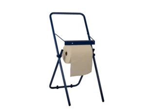 Putztuchabroller aus Metall blau Bodenständer Spender Rollen Putztuch (HP-99521) - Bild 1 von 1