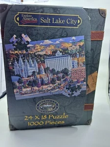 Salt Lake City- Americana Gift Gallery- 1000 Pieces puzzle - Picture 1 of 2