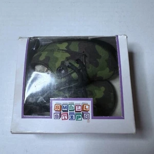 Small Steps Vintage Kids Baby Size 1 New Green Camo Shoes Lace Up VTG - Picture 1 of 5