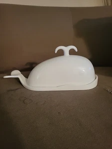 Dowan Ceramic Whale Butter Dish - Bild 1 von 8