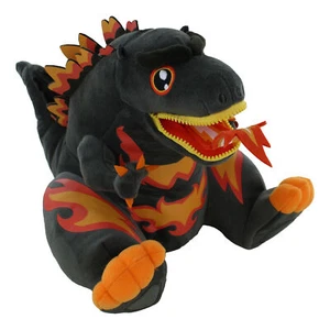Burning Godzilla Zippermouth Plush Figure, 8.5" - Picture 1 of 3