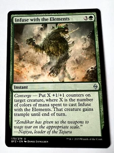 MTG MagicThe Gathering Battle for Zendikar Infuse with the Elements  Uncommon LP - Picture 1 of 2