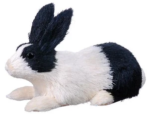 Hase Figur handgefertigt Jute Natur Gras Stroh Bauernhof Tier 398i - Bild 1 von 8