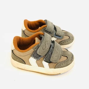 Dr Scholls Toddler Boy Sneaker Shoes Kameron Gray and white Size 4 toddler boys - Picture 1 of 7