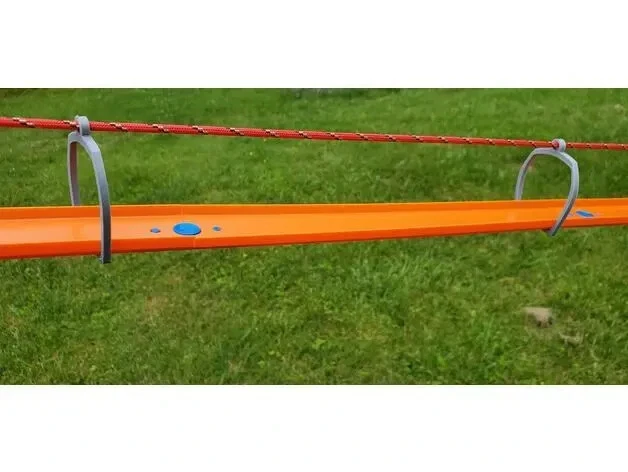 Set of 10 Hot Wheels Compatible Suspension Bridge red  - Image 1 of 1