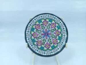 Small Decorative Plate MG Ceramics Spain-Hang Up Or Use To Hold Jewellery - Picture 1 of 4