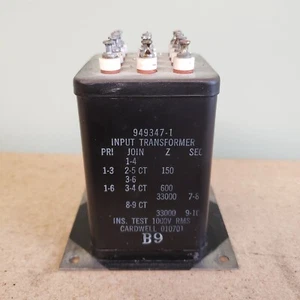 Tube Audio Input Transformer Mic Or Line To Grid 150/600 33000 Caldwell - Picture 1 of 3
