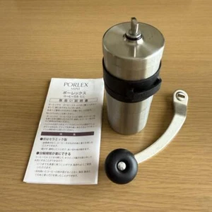 Porlex Mini Coffee Grinder With Manual Ceramic Burrs Japan Authentic Stainless - Picture 1 of 12