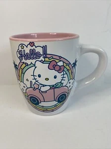 Nuevo sin etiquetas Hello Kitty de Sanrio "¡Hola!!" Taza de café grande de 25 oz de cerámica nueva - Imagen 1 de 6
