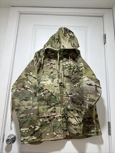 Parka Apecs Multicam Jacke Größe M kurz versteckte Kapuze - Bild 1 von 12