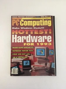 PC Computing JAN 1993 Back Issue Computer Magazine - Hottest Hardware for 1993 - Bild 1 von 3