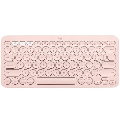 Logitech K380 Multi-Device Bluetooth® Keyboard tastiera QWERTY Italiano Rosa - Immagine 1 di 4