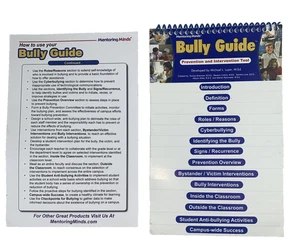 Mentoring Minds Bully Guide Flip Chart Strategies Guide Prevention Michael Lujan - Imagen 1 de 5