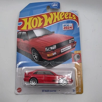 Audi '87 Sport Quattro 2024 Hot Wheels (rojo) #102  Foto 1 de 2