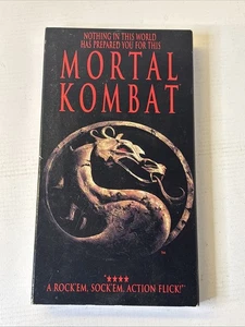 Mortal Kombat (VHS, 1995) Tested Working Action Fantasy Vintage - Picture 1 of 4