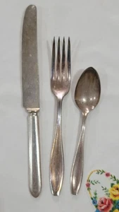 Antique Warren S. P. Co Silverwear ~ Unknown Pattern 1800s - Picture 1 of 6