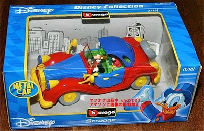 Burago 1 18 Uncle Scrooge McDuck Limousine Disney Bburago Disney Scrooge McDuck - Image 1 of 4
