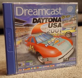 Daytona USA (Sega Dreamcast, 2001) Complete With Manual Very Nice Condition 
