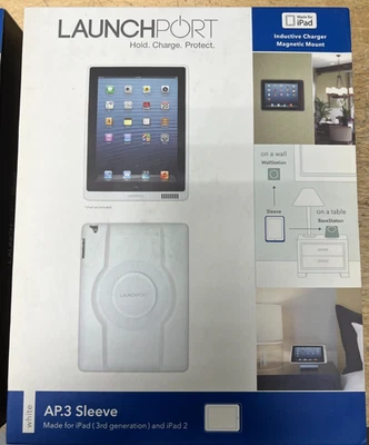 iPort LaunchPort AP.3 Sleeve White for iPad (3rd Gen) & iPad 2 - Image 1 of 2