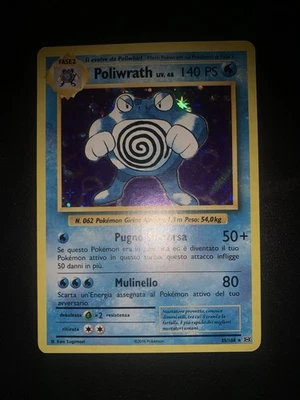 Carta Pokémon Poliwrath Evoluzioni 25/108 Ita Italian Holo - Immagine 1 di 2