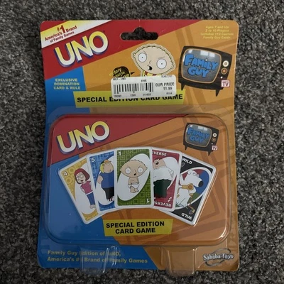 Family Guy Uno Special Edition Card Game In Collectors Tin 2004. NEW. - Image 1 of 2