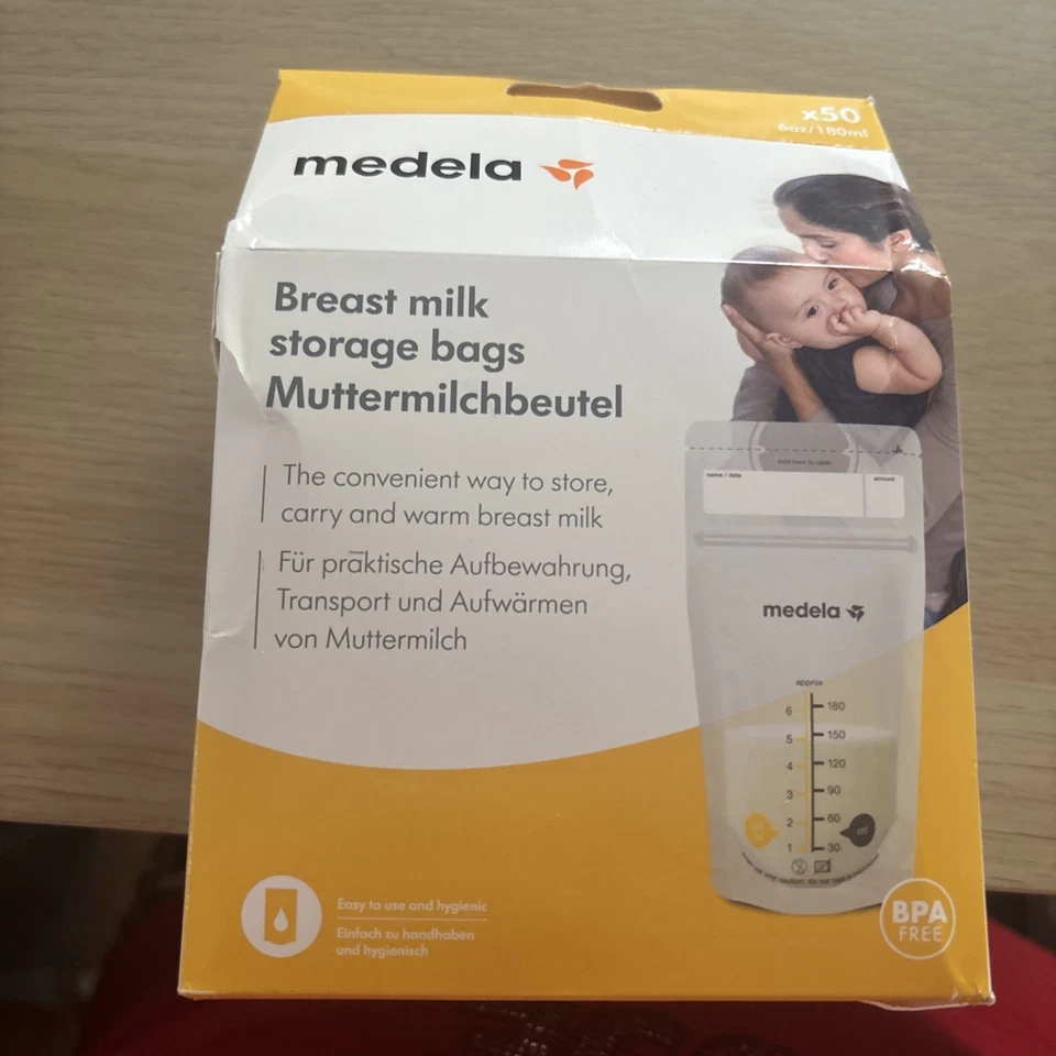 Medela Muttermilchbeutel hygienisch platzsparend Auslaufsicher