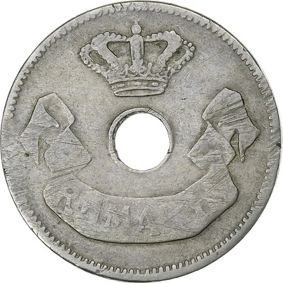 [#135568] Romania, Carol I, 10 Bani, 1906, Brussels, Copper-nickel, VF, KM:32 - Image 1 of 2