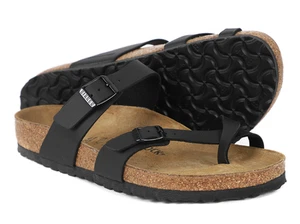 BIRKENSTOCK Mayari Unisex Slipper Casual Sandal Lifestyle Slide [EU37~45] Black - Picture 1 of 15