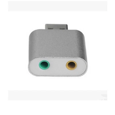 3,5 Mm Audioadapter 3D Stereo Audio Lautes Und Klares Mikrofon Für Web -Chat - Bild 1 von 4