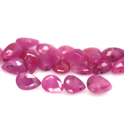 4.90 CT. Heated 29Pcs Pink Ruby Madagascar Pear - Image 1 of 4