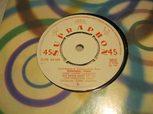 7" Single Josef Laufer Montreal Toast Vinyl Supraphon SUN 44189 - Picture 1 of 2