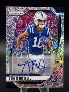 2024 Panini Prizm Choice Auto Adonai Mitchell /100 Indianapolis Colts (RC) #303 - Bild 1 von 2