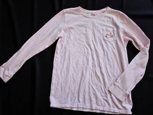 * VINEYARD VINES Pink Whale Long Sleeved Top Girls XL Size 16 - Picture 1 of 4