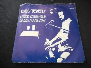 Ray Stevens 45 - I Need Your Help Barry Manilow/Daydream Romance 1979 WBS 8785 - Picture 1 of 2
