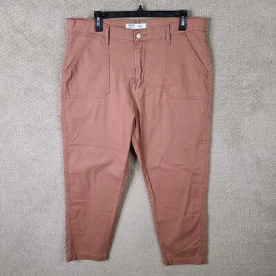 Calça Levis Feminina 16 Blush Vermelha Cotidiana Assinatura Reta Sarja Dourada Chino - Imagem 1 de 4