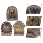 Fairy Garden Tree Door - 3pcs Miniature Door Set for Enchanting Gardens