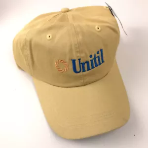 Unitil sun wheel logo yellow cotton hat - Picture 1 of 3