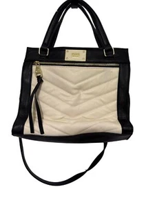 Cartera Steve Madden asas largas y cortas crema negro dorado metal - Imagen 1 de 9