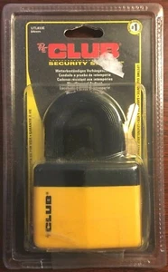 THE CLUB SECURITY SYSTEM PADLock UTL833E 2-1/2" LAMINATED STEEL BODY - Picture 1 of 1