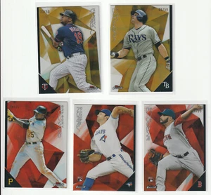 2015 FINEST RED ORANGE GREEN GOLD REFRACTOR UPICK RIZZO SCHERZER HEYWARD GRAY - Picture 1 of 40