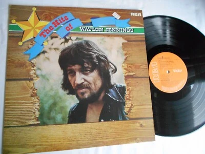 The Hits of Waylon Jennings 1975 EX+EX 1st A1E B2E RCA We Had it All I'M Ramblin - Image 1 of 4