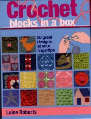 CROCHET BLOCKS IN A BOX 50 GET DESIGNS AT YOUR FINGERTIPS - Image 1 of 2