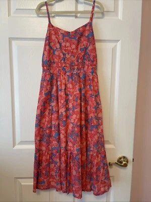 NWT GapKids Girls Sleeveless Flowers Dress Size 14/16 (XXL) - Image 1 of 4